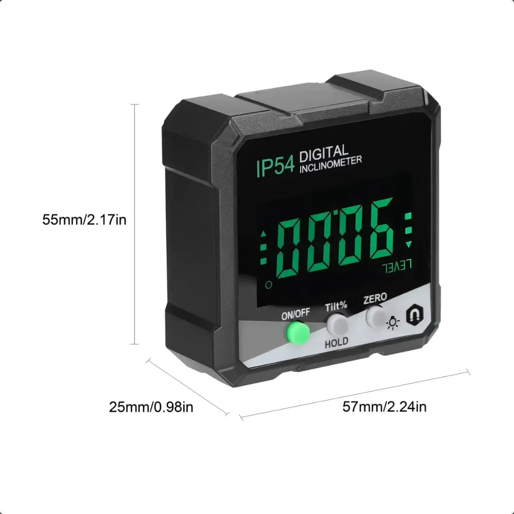 Medidor de angulo digital de precision magnetico IP54 MADPM-90 3.webp