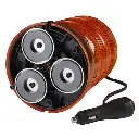 Baliza estroboscopica domo alto con base magnética 1224vdc ambar 100TM-A FEDERAL SIGNAL -2.webp