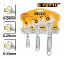 Set de 3 Llaves Ajustables Francesas 6 8 10 HADWK031 INGCO 2.webp
