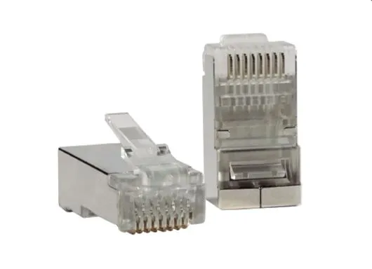 CONECTOR BLINDADO MACHO RJ45 CAT6 - FNX