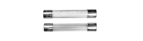 FUSIBLE DE VIDRIO 5X20 CURVA LENTA SIBA