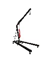 TECLE TIPO PLUMA PLEGABLE 2 TON SAMPRO TOOLS