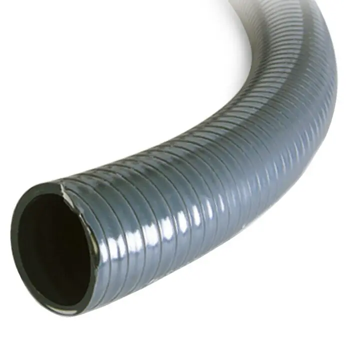 Tubo conduit flexible metalico con PVC reforzado 32mm gris
