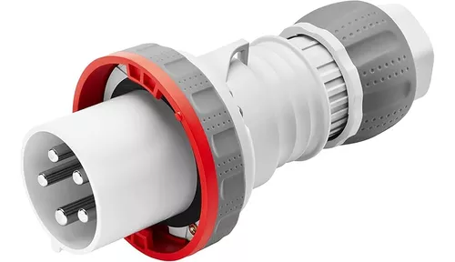 Enchufe industrial volante macho L/Halogenos 380V 3P+N+T 125A IP66/69 Gewiss 
