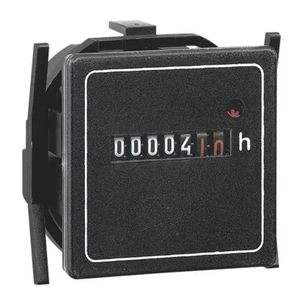 Horómetro Sobrepuesto o Empotrado 48x48 mm 10-80VDC +/- 10% 50Hz IP40 49560 LEGRAND