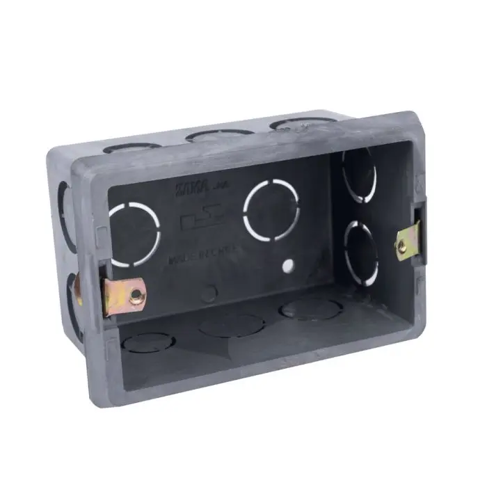 Caja chuqui embutido PVC 12 entradas 5/8" para hormigon