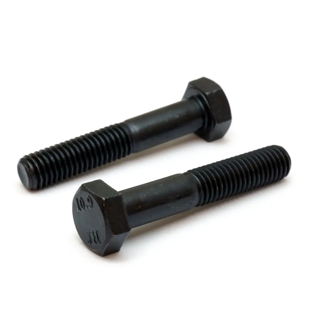 Perno hexagonal pavonado grado 5 UNC 5/8"-11x2"