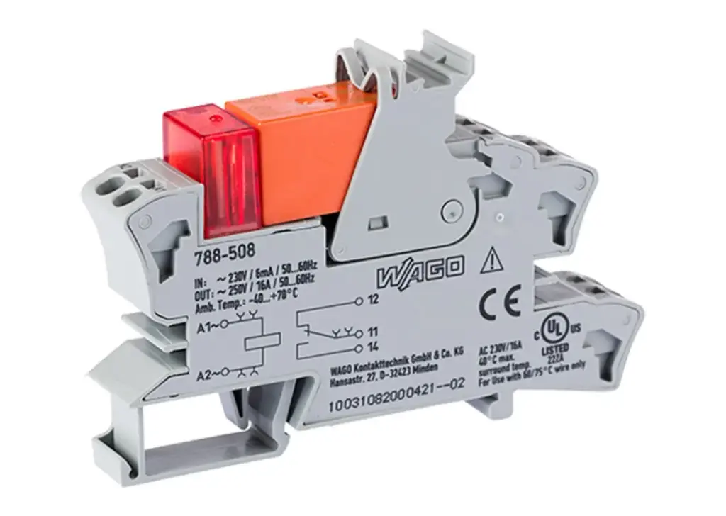 Modulo Rele 230Vac 1 inversor 16A 788-508 WAGO 