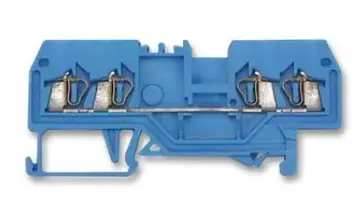 Borne 4C 2.5mm2 color azul 280-834 Wago