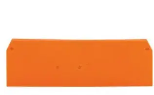 Tapa final para borne color naranja 280-315 Wago  
