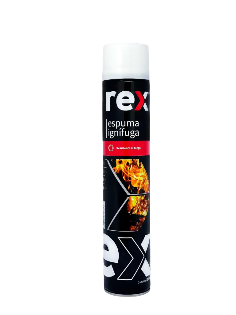 Espuma de Poliuretano Ignífuga en Aerosol 750 ml REX30426 REX