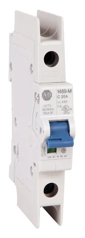 Interruptor termomagnetico MCB 1P 10A 10kA Curva C 1489-A1D100 ALLEN BRADLEY