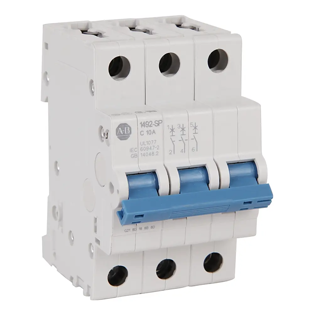 Interruptor termomagnetico MCB 3P 15A 10kA Curva D 1492-SPM3D150 ALLEN BRADLEY