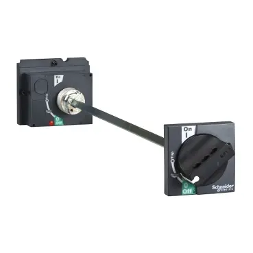 Mando rotativo prolongado maneta negra NSX100/250 LV429338 Schneider Electric