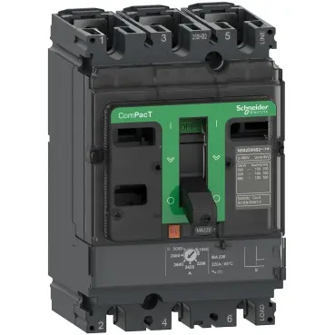 Interruptor caja moldeada 3P 25A 36kA 690Vac NSX100F C10F3MA025 SCHNEIDER ELECTRIC