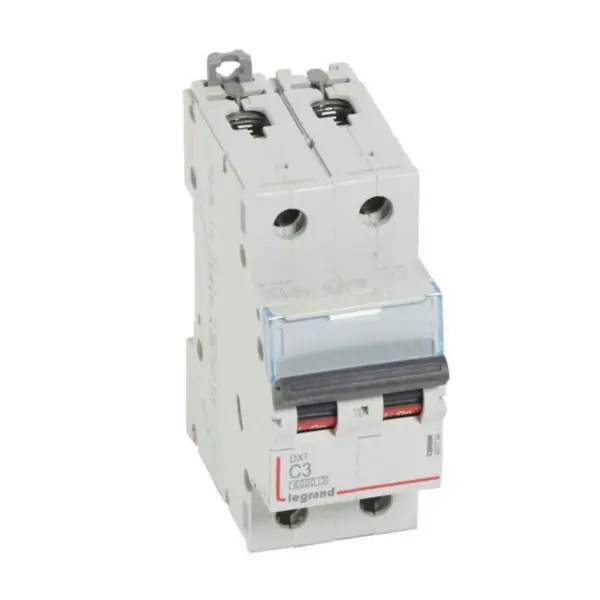 Interruptor termomagnetico DX³ 2P 6A 10kA Curva C 407796 LEGRAND