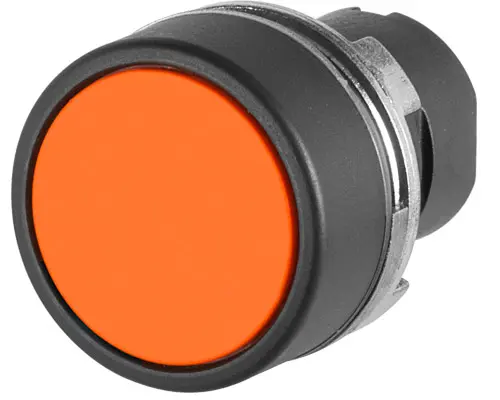 Pulsador rasante ambar Ø22mm no luminoso 020PIA ELFIN