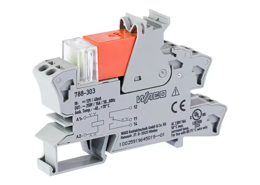 Modulo Rele 12 Vdc 1 Inversor 16A 788-303 Wago 
