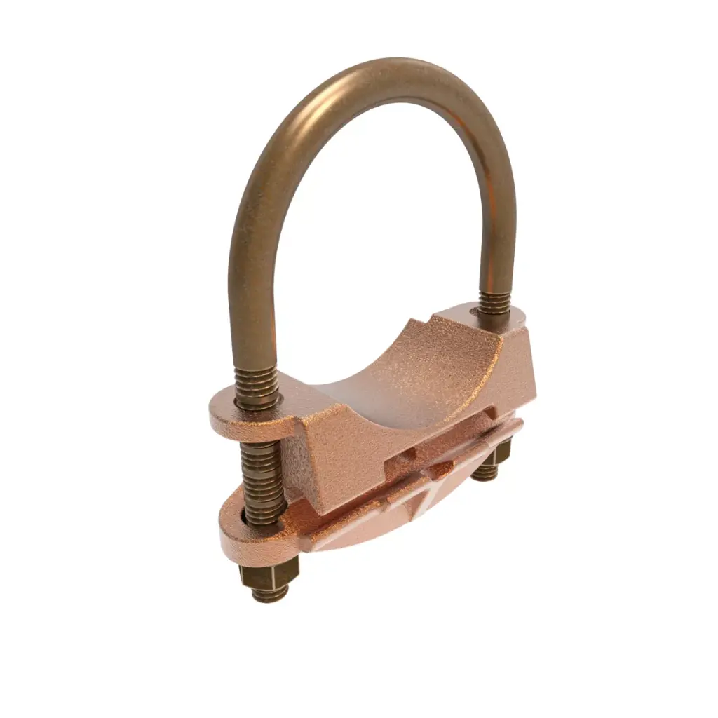 Conector de cobre para puesta a tierra 4awg-2/0awg  GAR1826 Burndy