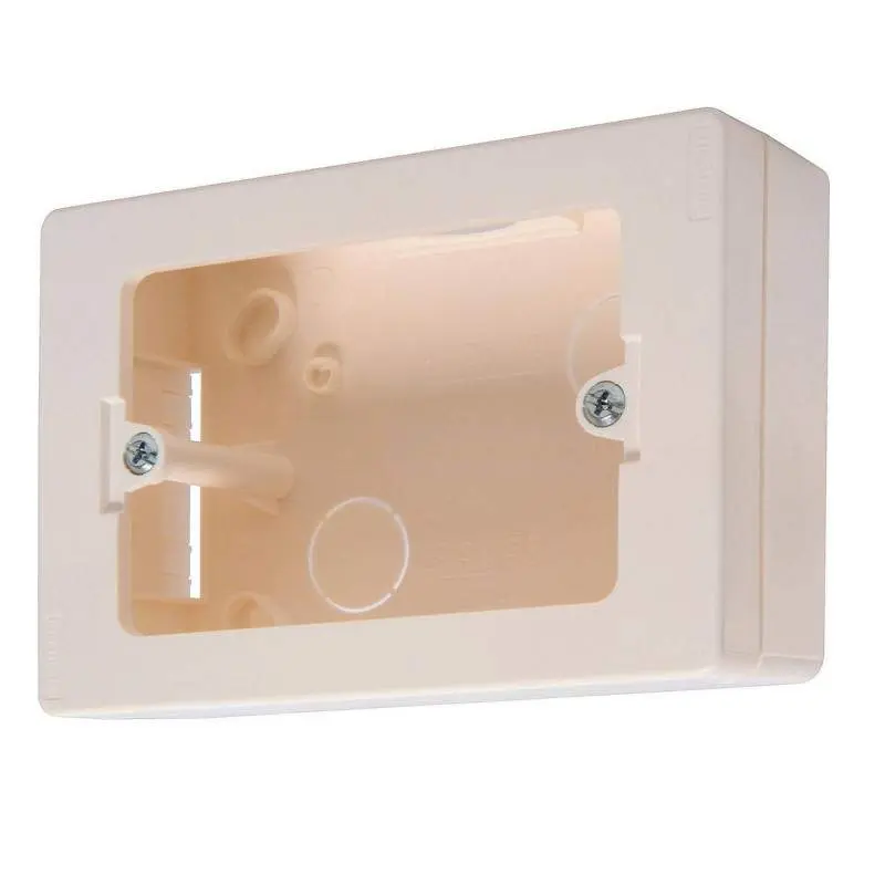 Caja Chuqui de material Libre de halogeno blanco 123x86x49mm 089394CH LEGRAND