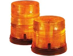 Baliza estroboscopica domo alto con base magnética 12/24vdc ambar 100TM-A FEDERAL SIGNAL