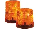 Baliza estroboscopica domo alto con base magnética 12/24vdc ambar 100TM-A FEDERAL SIGNAL