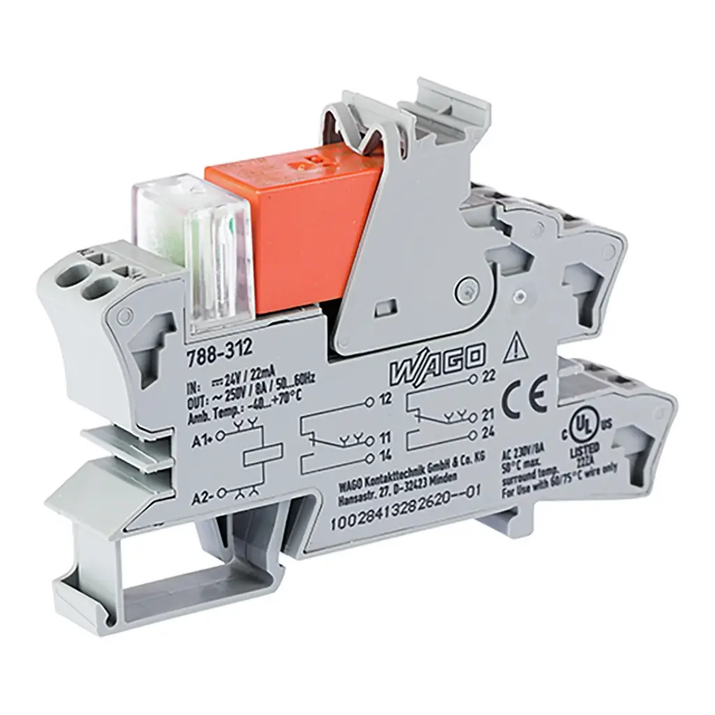 Modulo Rele 24 Vdc 2 Inversor 8A 788-312 Wago