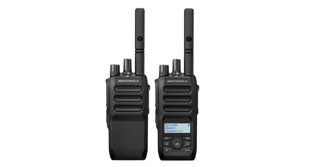 Radio Portátil Digital VHF MOTOTRBO R5 sin pantalla 5W IP67 ALAH07JDC9VA1AN MOTOROLA