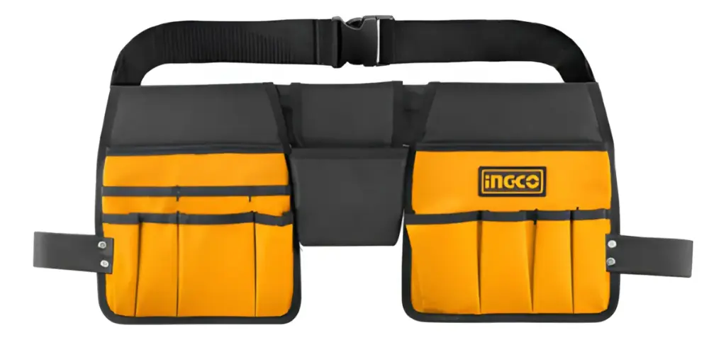 Cinturon porta herramientas amarillo Htbp020328 Ingco