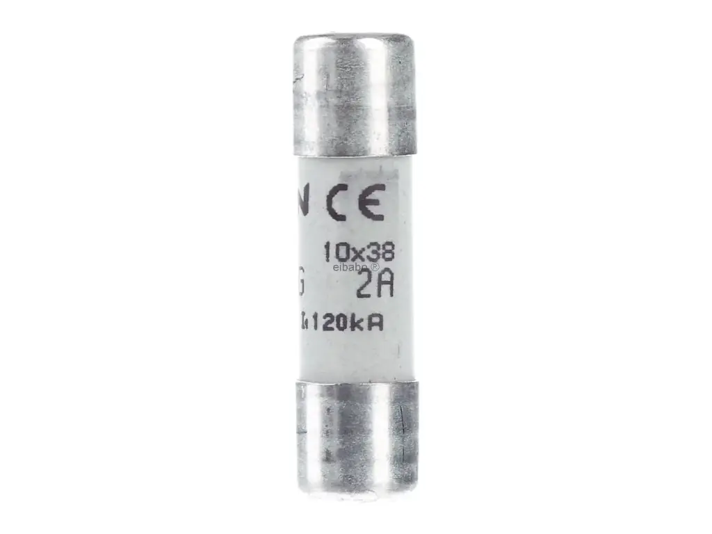 Fusible cilindrico 10x38mm 2A DF2CA02