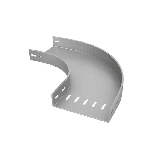 Bandeja portaconductores lisa reduccion galvanizada 300-150x2mm C/ eclipsa y perneria