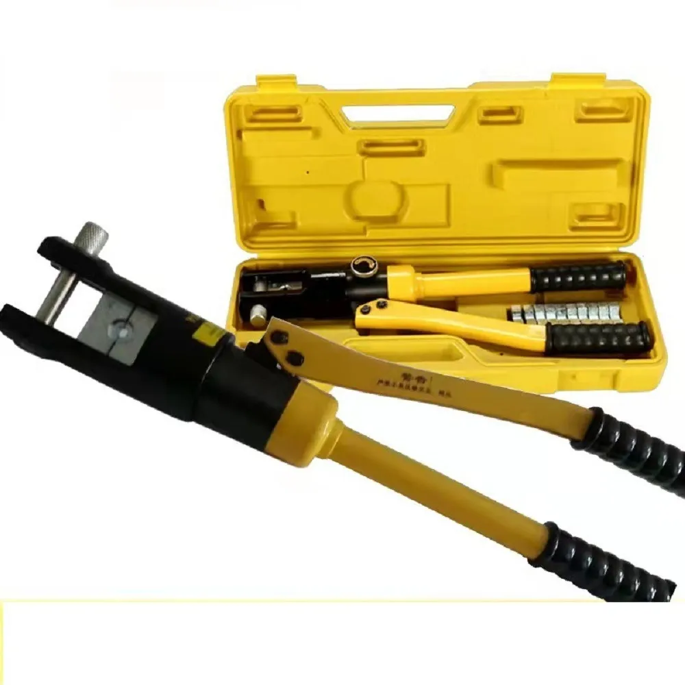 Prensa aprieta terminales hidraulica 16 ton 25-300mm2