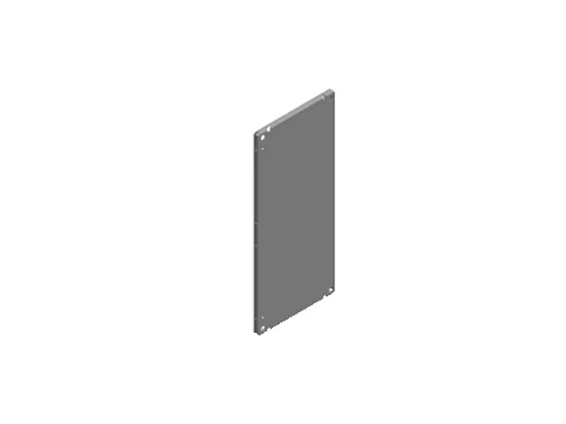 Placa de montaje metalica para armario electrico de 800x600mm Schneider Electric 