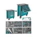 Carro Gabinete Metálico Industrial 7 Cajones con 328 Herramientas THPTCS73281 TOTAL
