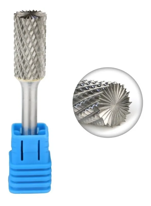 Lima Rotativa Tipo Fresa Cilíndrica de Carburo de Tungsteno para Metal NB020112 Chicago Tools