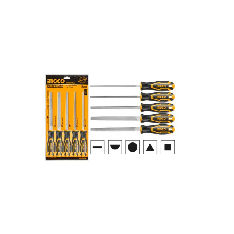 Set de Limatones para Metal Juego 5 Piezas HKTFS0508 INGCO