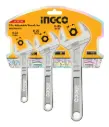 Set de 3 Llaves Ajustables Francesas 6 8 10 HADWK031 INGCO