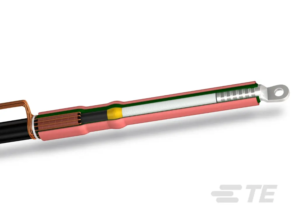 Kit mufa terminal interior termocontraible 25KV 2-350 MCM IXSU F-5131 Raychem