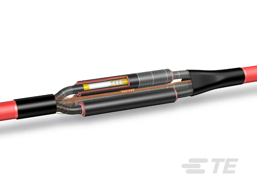 Kit de mufa Termocontraíble EPKJ para Cables Multipolares BT 1 kV 4 Conductores 1/0–2/0 AWG EPKJ-0249 Raychem