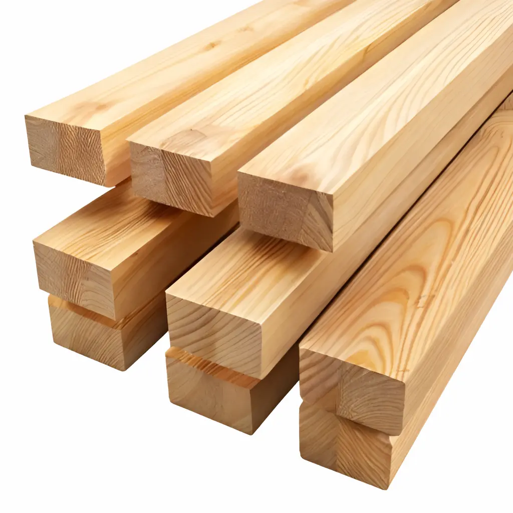 Madera Pino Seco Cepillado 2x3" Largo 3,2 mts