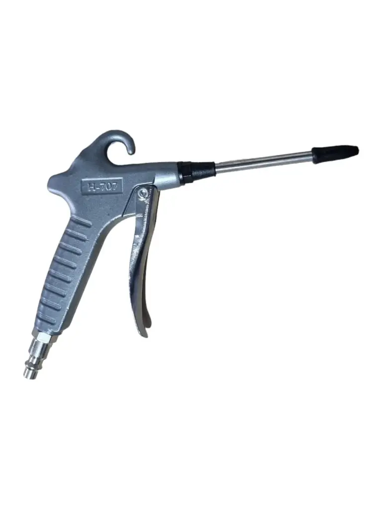 Pistola sopladora neumatica 1/4" NPT 13 bar boquilla 100 mm H-707 Plessey