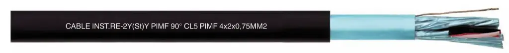 Cable de Instrumentación RE-2Y(St)Y 90ºC CL5 1x2x0.75mm² Fabricable Group