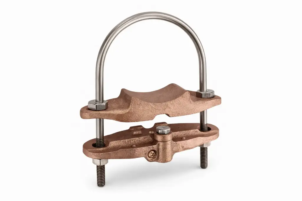 Abrazadera tipo U para tuberia maximo 4 3/16" - 805 Thompson Lightning Protection