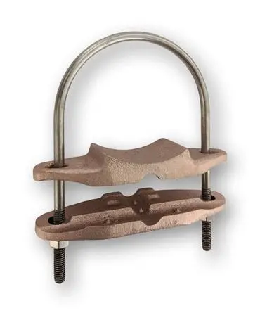 Abrazadera tipo U para tuberia maximo 4.3/16" - 805 Thompson Lightning Protection