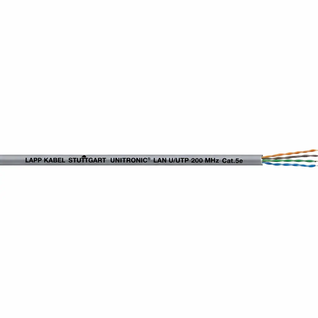 Cable de red UNITRONIC LAN 200 U/UTP Cat.5e LSZH 4x2xAWG24/1 2170173 LAPP