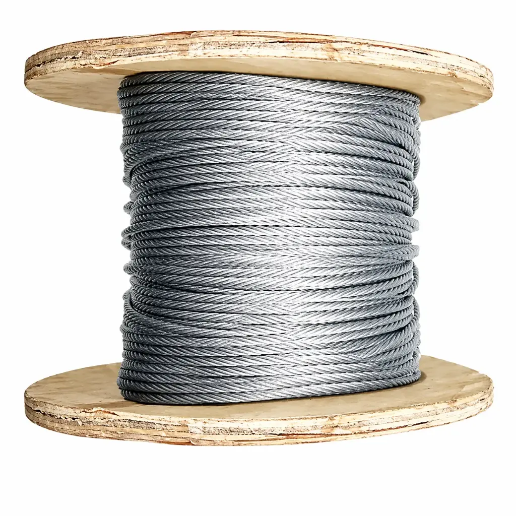 Cable mensajero acero galvanizado 1x7 - 3/8" ASTM A475 EHS Clase A