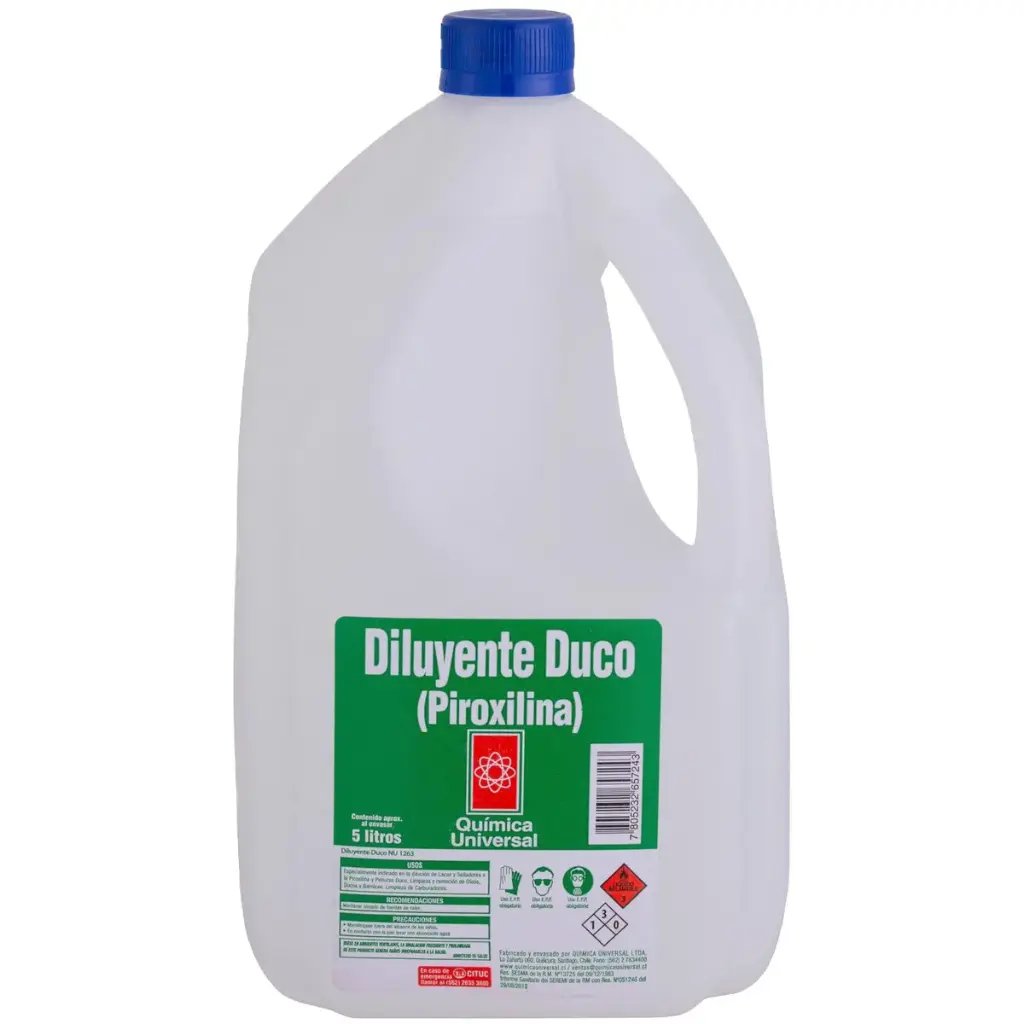 Diluyente 5 Lts Duco Quimica Universal