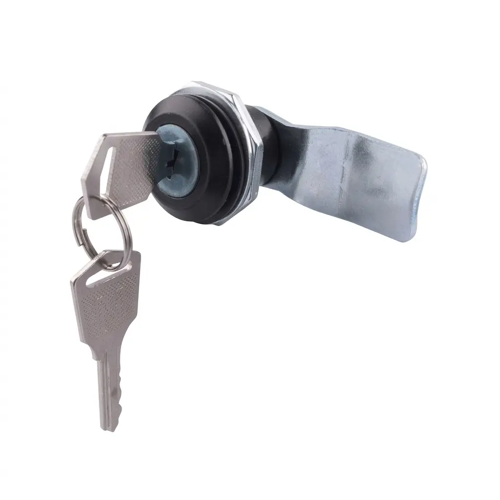 Chapa p/tablero con llave MS407 TIBOX