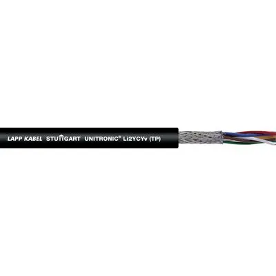 Cable de control Unitronic Li2YCYv (TP) 4x2x0.5mm2 apantallado 0031362 Lapp