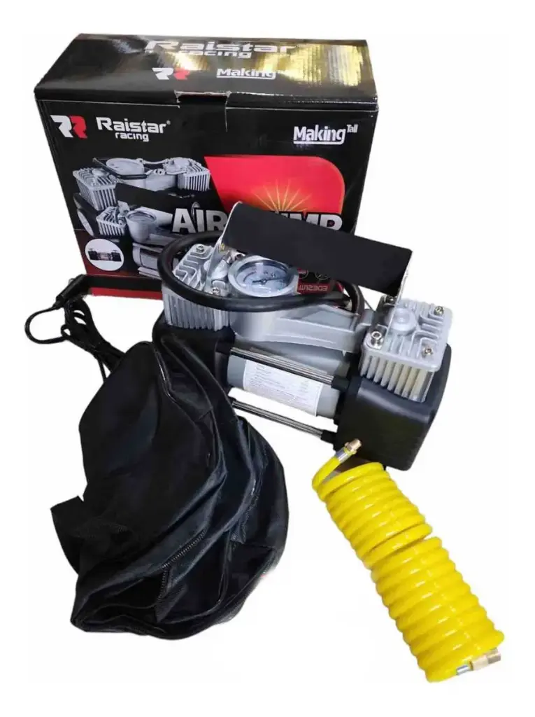 Compresor de aire doble cilindro 150psi 12V Raistar